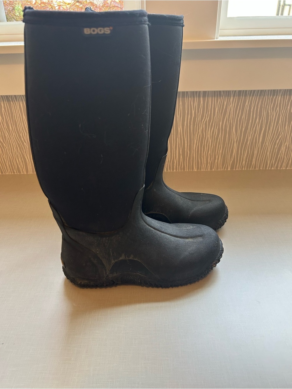 Bogs Women's Tall Black Waterproof Boots